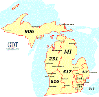 10-Digit Dialing Mandatory In Michigan’s 616, 810, 906 and 989 Area ...