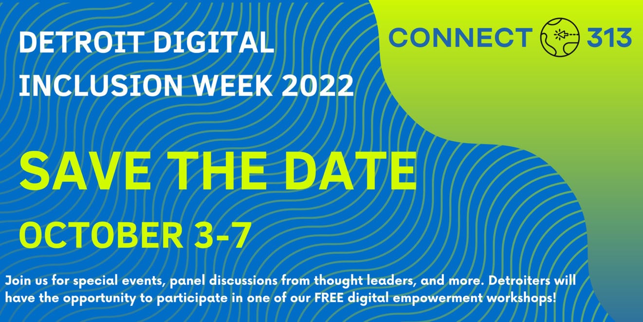 Detroit Digital Inclusion Week To Focus On Youth, Communities, Small
