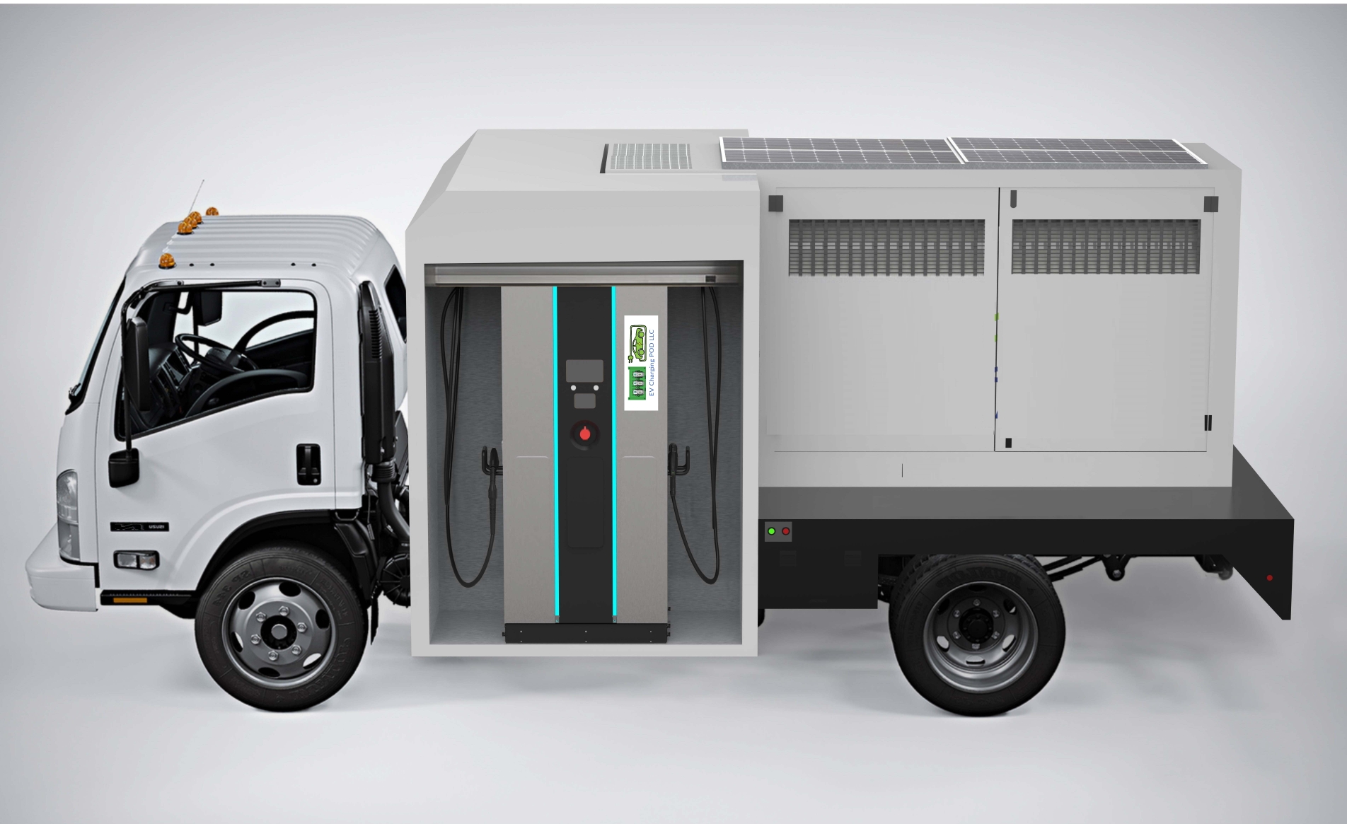 EV Charging Pod Introduces Truck-Mounted Mobile Charging Platform ...