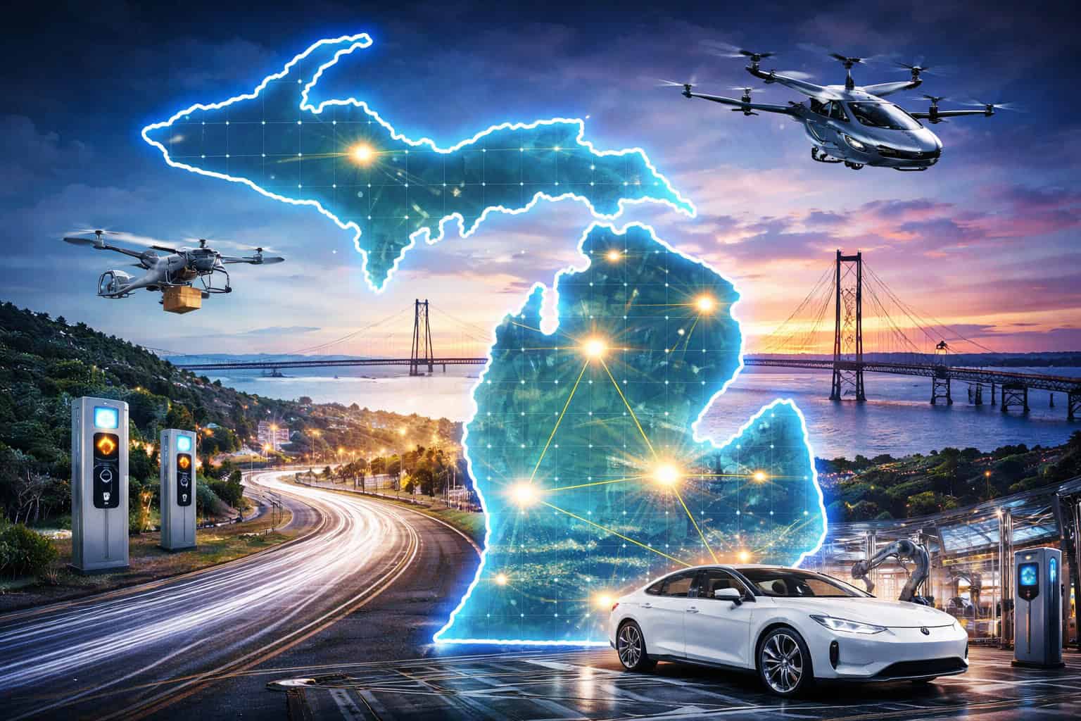Michigan’s Future Mobility Economy Is Regional — And The Geography Is The Strategy